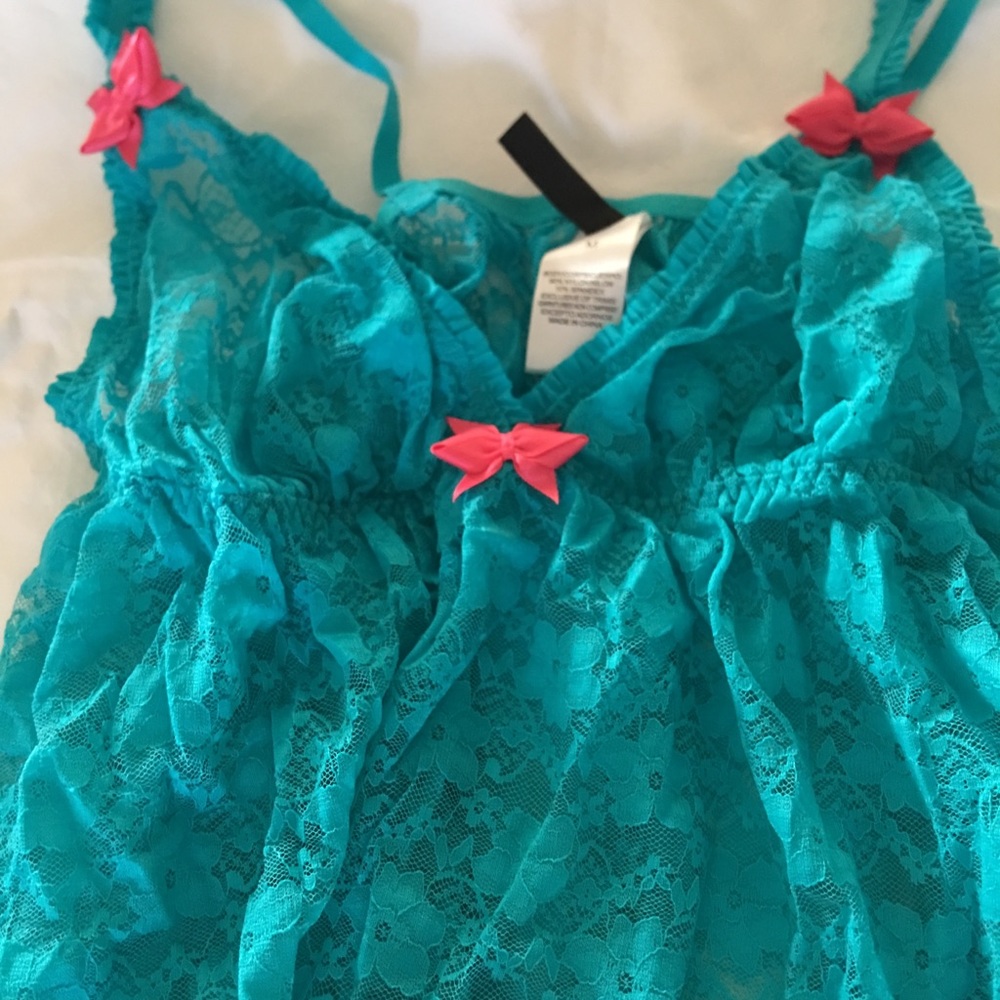 Adore me babydoll and string bikini